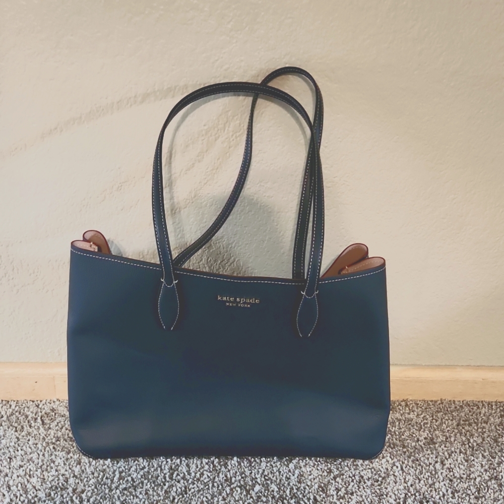 Navy blue Kate Spade tote